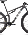Specialized S-Works Epic - Satin Carbon / Color Run Blue Murano Pearl / Gloss Chrome Foil Logos