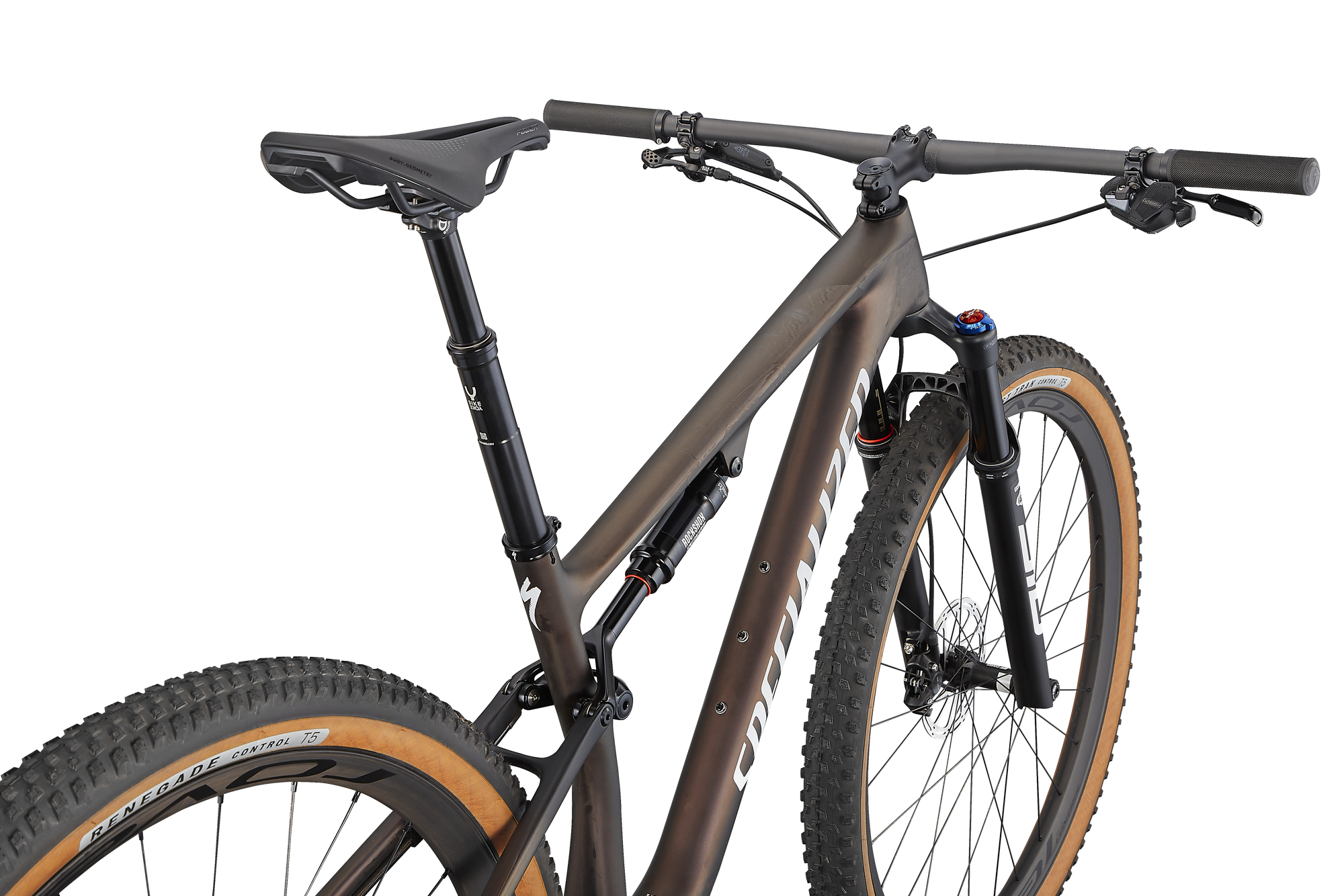 Specialized Epic Pro - Satin Carbon / Red-Gold Chameleon Tint / White