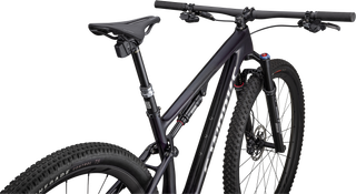 Specialized S-Works Epic - SRAM XX1 AXS, RockShox Ultimate BRAIN - Gloss Purple Tint Fades Over Carbon / Chrome