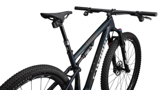 Specialized S-Works Epic LTD - Gloss Teal Tint Fades/ Metallic White Silver