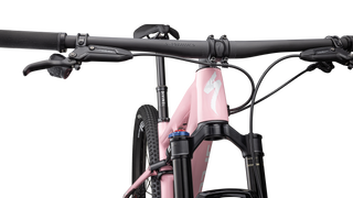 Specialized Epic Pro LTD - SRAM XO, RockShox Ultimate BRAIN - Gloss Desert Rose / Metallic White Silver