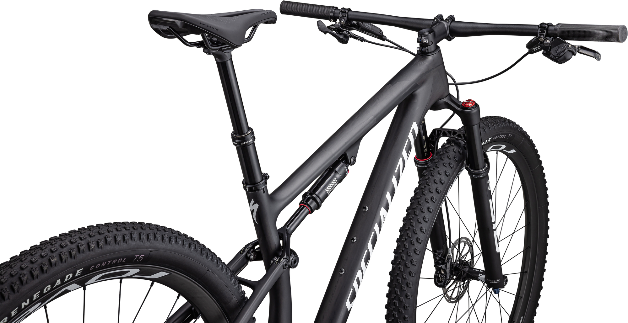 Specialized Epic Expert - Satin Carbon / Metallic White Silver