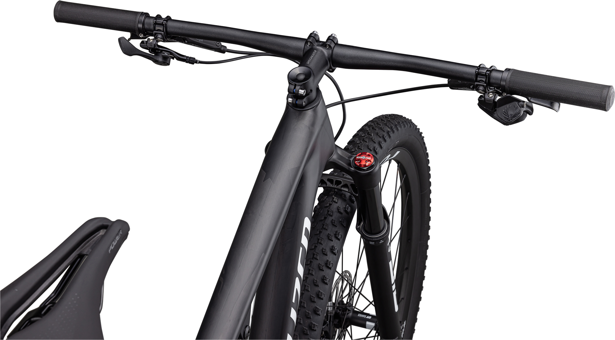 Specialized Epic Expert - Satin Carbon / Metallic White Silver