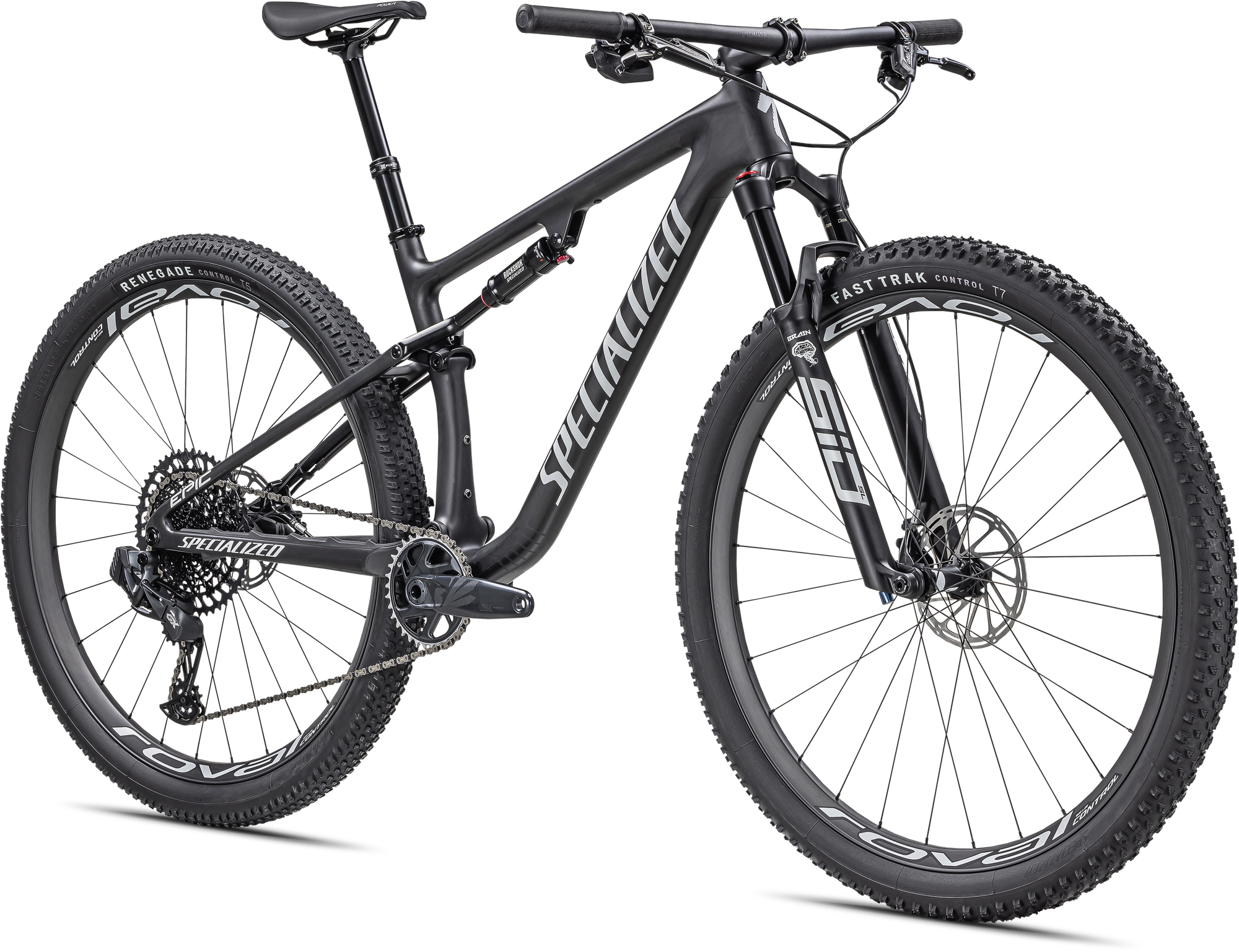 Specialized Epic Expert - Satin Carbon / Metallic White Silver