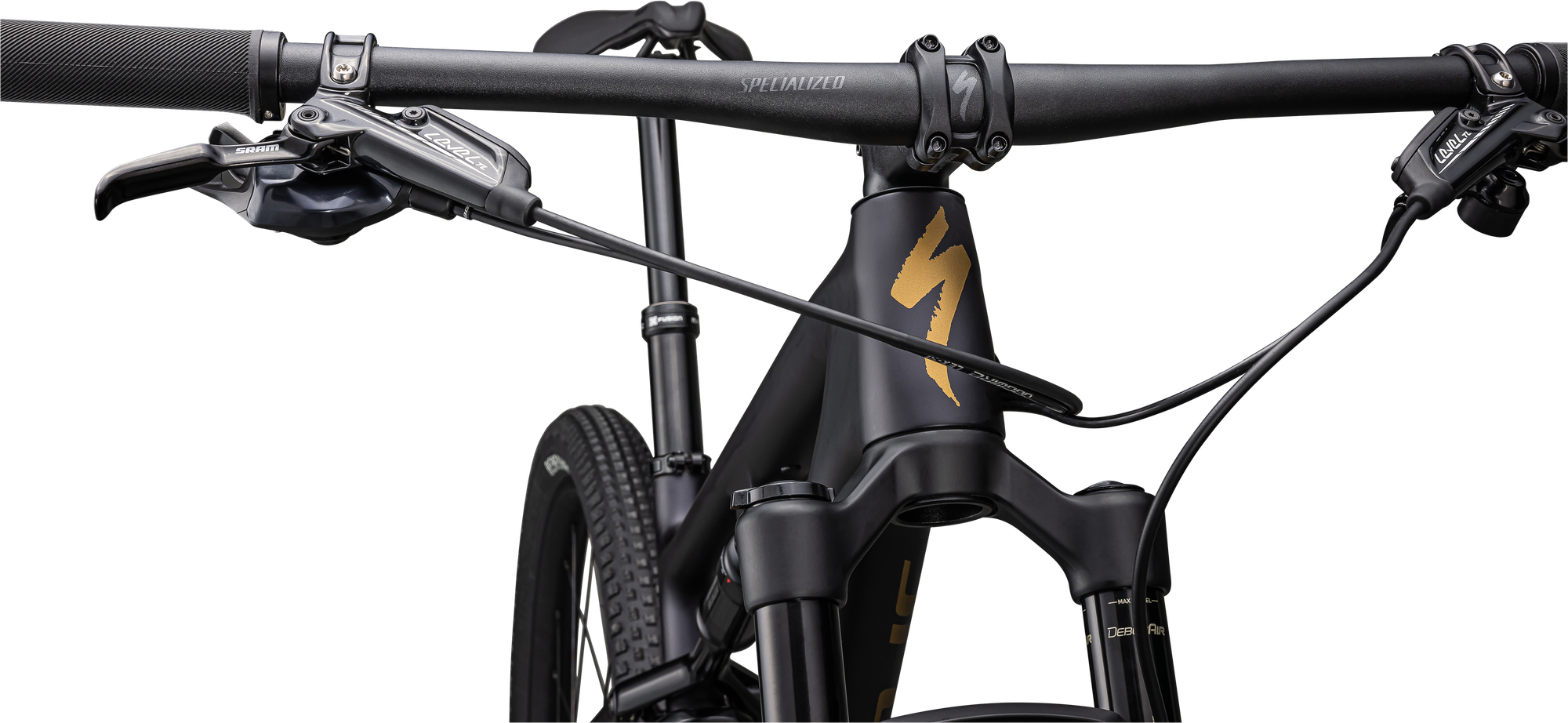 Specialized Epic Comp - SRAM GX Eagle, RockShox SID SL/BRAIN - Gloss Midnight Shadow / Harvest Gold Metallic