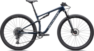 Specialized Epic Comp - SRAM GX Eagle, RockShox SID SL/BRAIN - Gloss Mystic Blue Metallic / Morning Mist