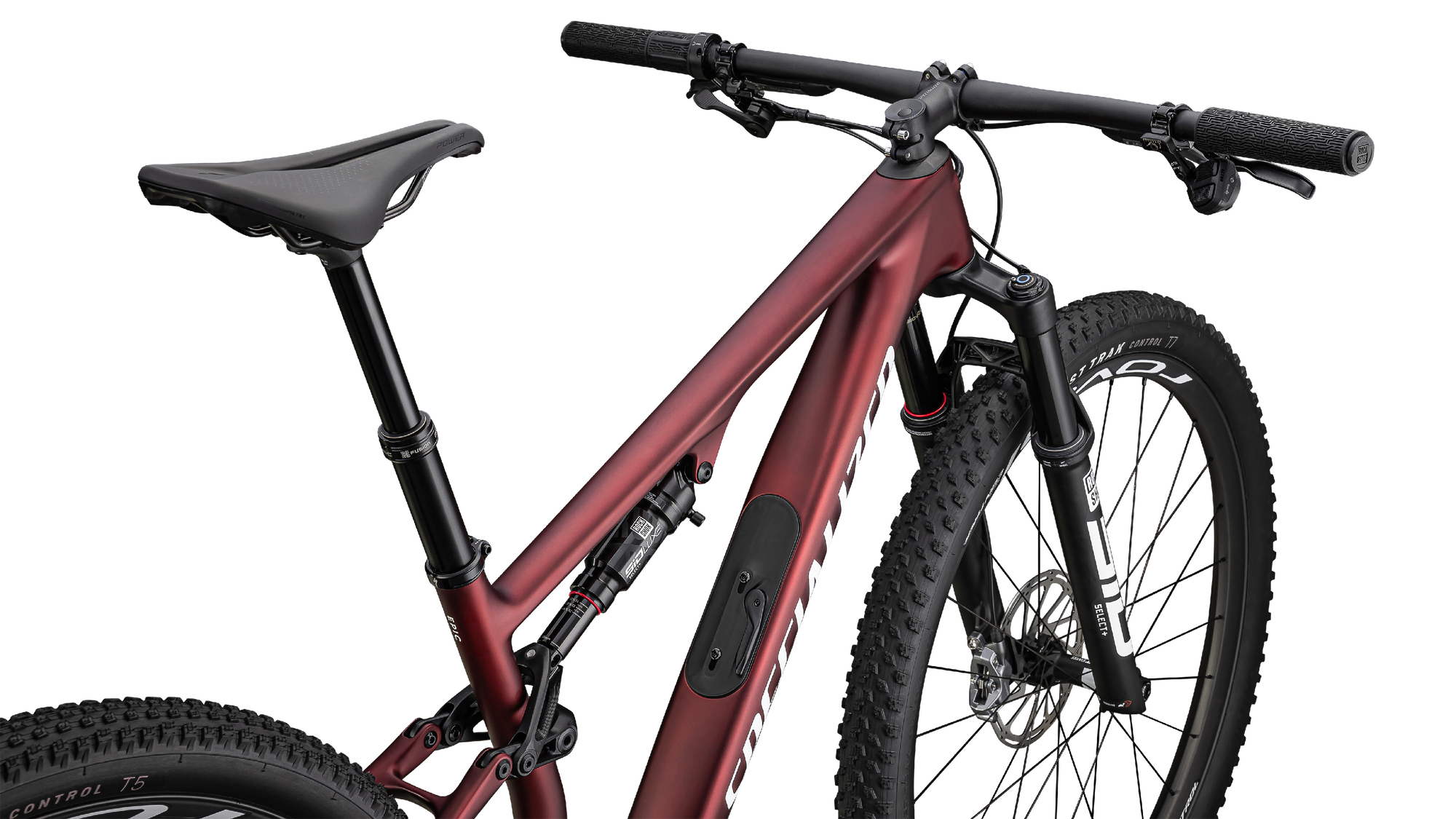 Specialized Epic 8 Expert - SRAM GX AXS, RockShox Select+ - Satin/Redsky White