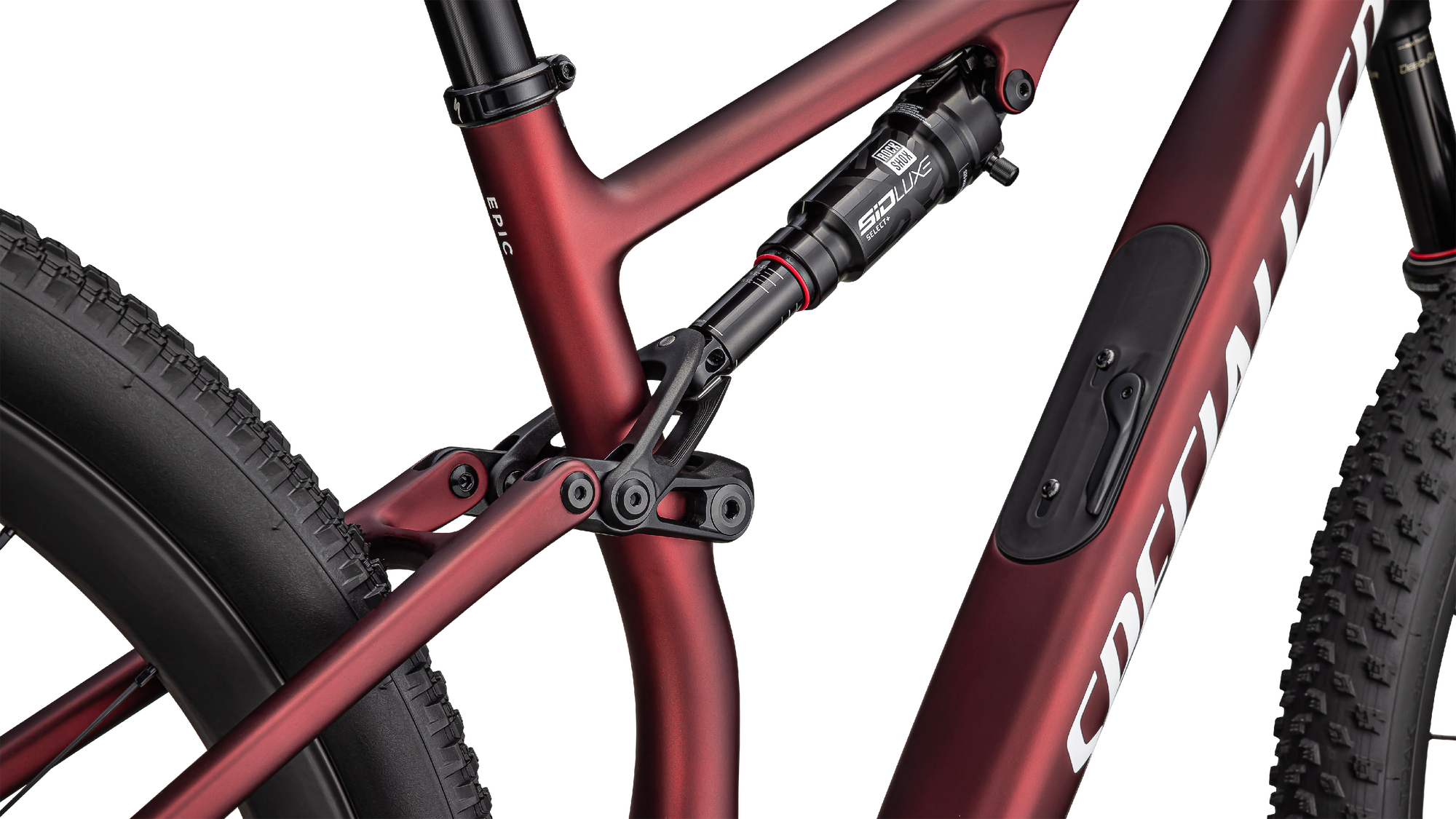 Specialized Epic 8 Expert - SRAM GX AXS, RockShox Select+ - Satin/Redsky White