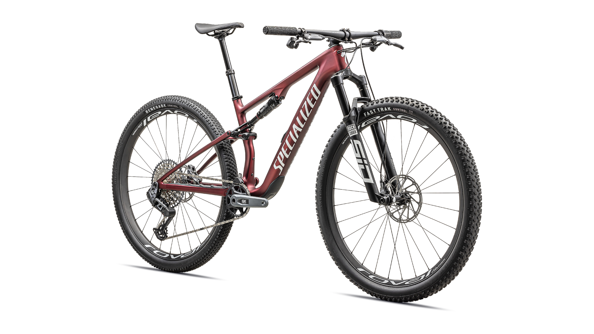 Specialized Epic 8 Expert - SRAM GX AXS, RockShox Select+ - Satin/Redsky White