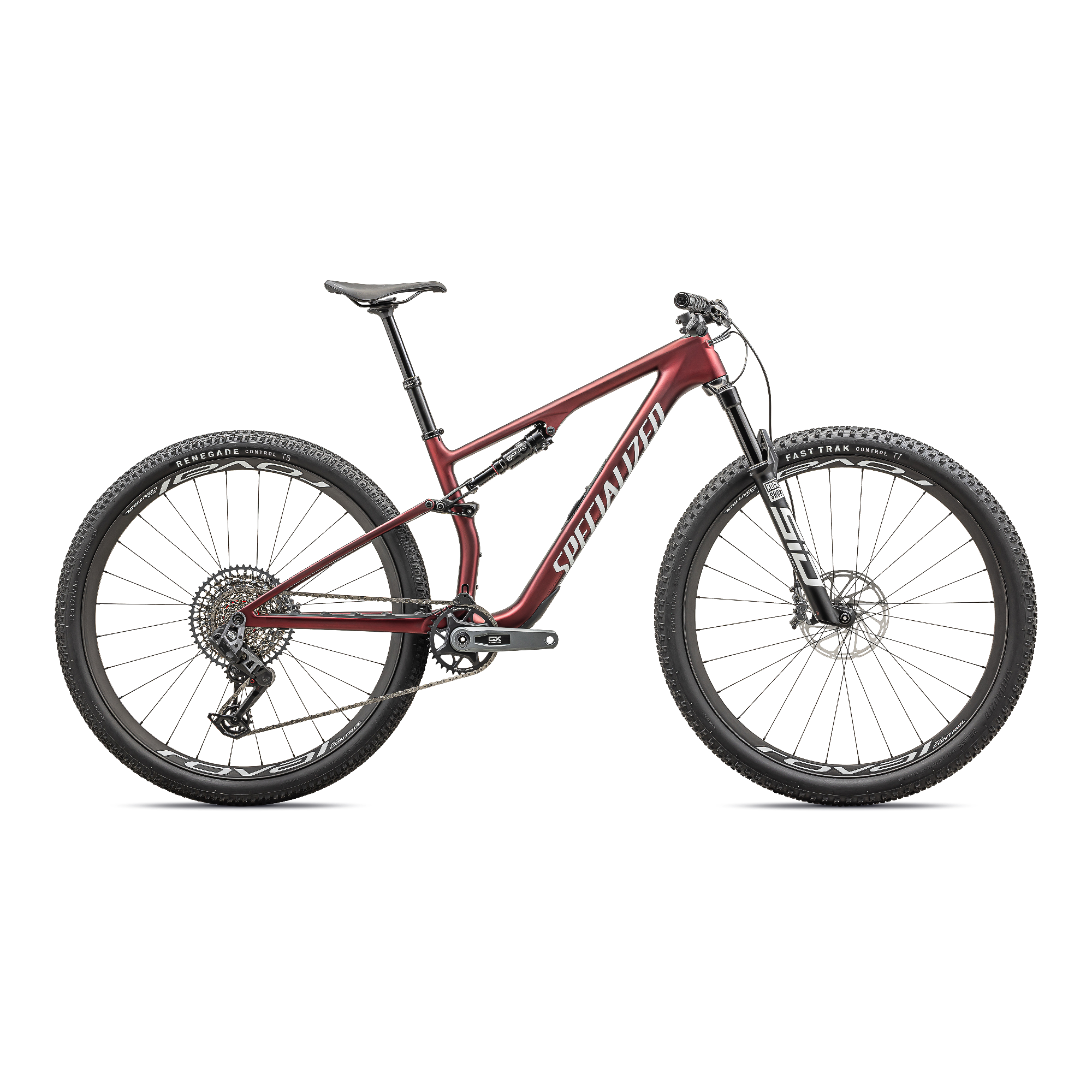 Specialized Epic 8 Expert - SRAM GX AXS, RockShox Select+ - Satin/Redsky White