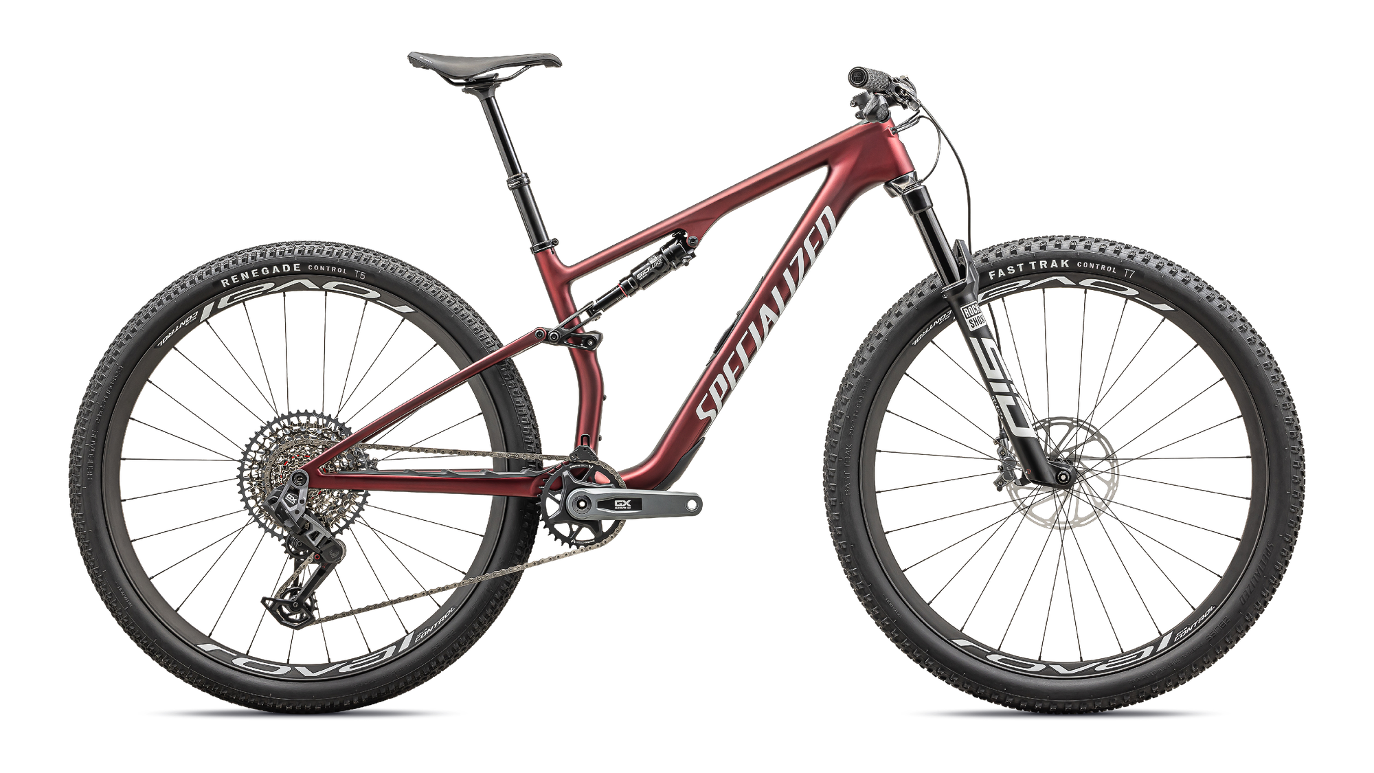 Specialized Epic 8 Expert - SRAM GX AXS, RockShox Select+ - Satin/Redsky White