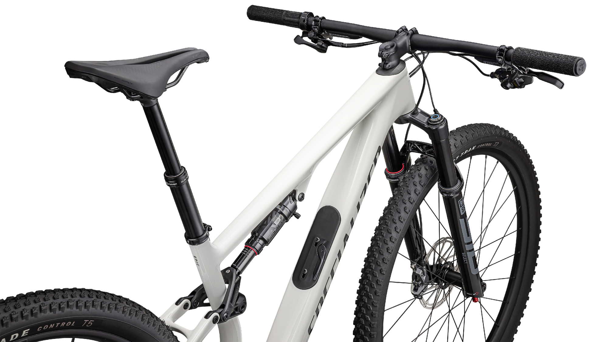 Specialized Epic 8 Comp - SRAM GX Eagle, RockShox Select - Gloss Dune/White Smoke