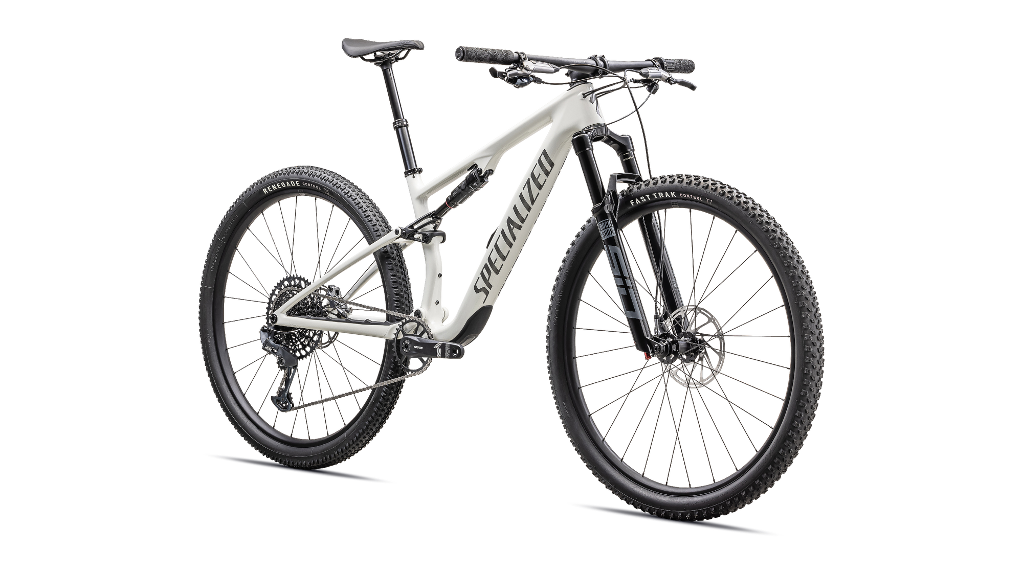 Specialized Epic 8 Comp - SRAM GX Eagle, RockShox Select - Gloss Dune/White Smoke