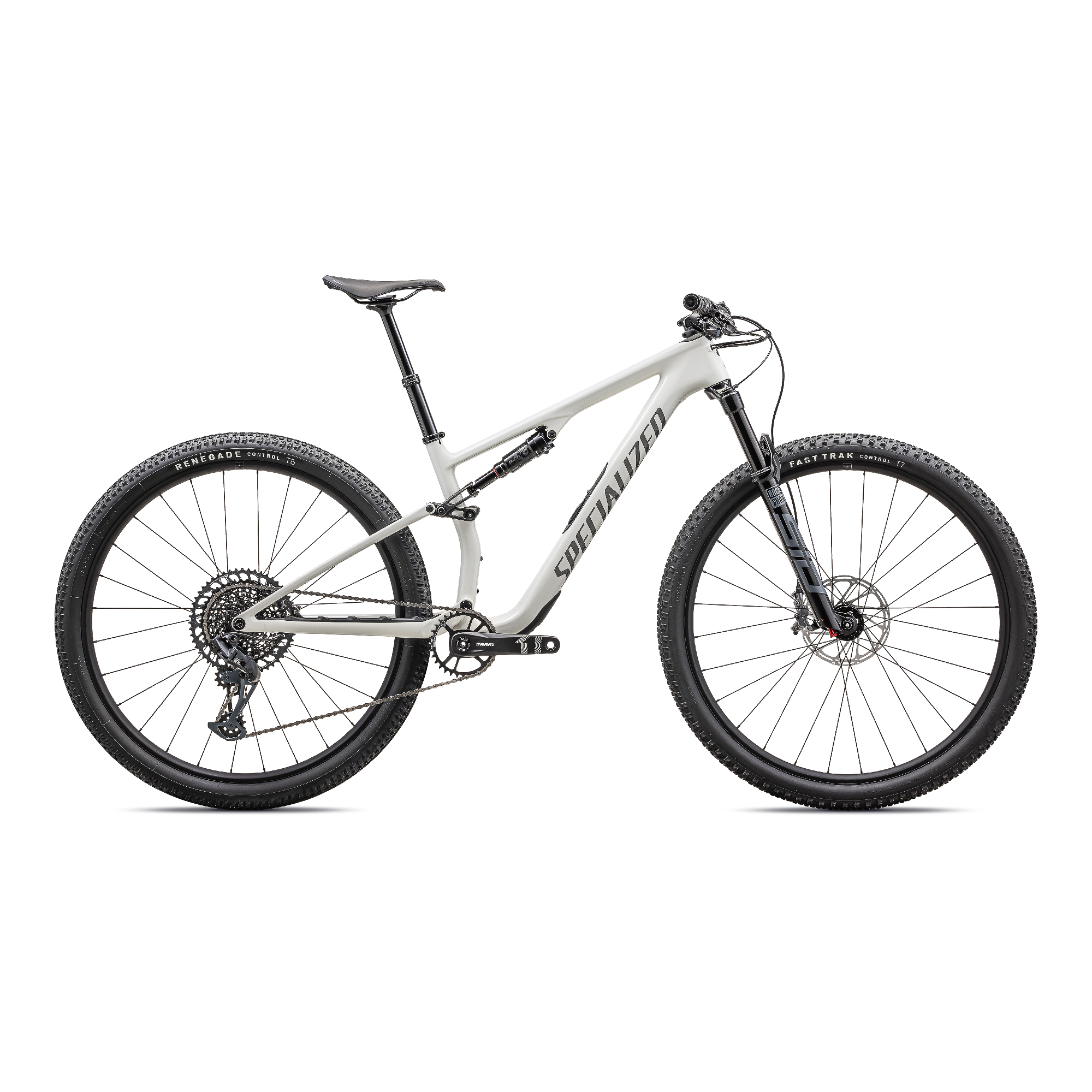 Specialized Epic 8 Comp - SRAM GX Eagle, RockShox Select - Gloss Dune/White Smoke