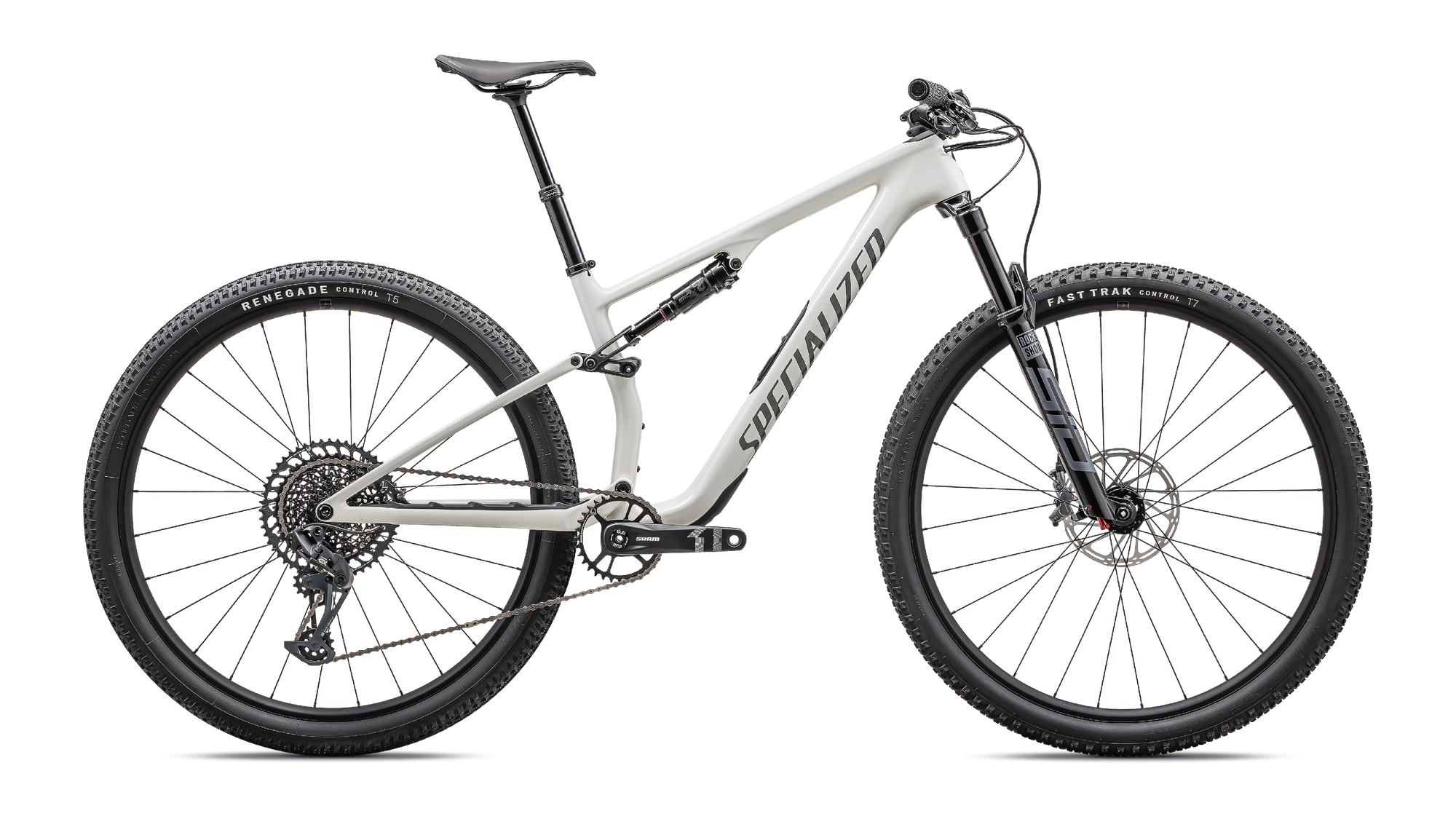 Specialized Epic 8 Comp - SRAM GX Eagle, RockShox Select - Gloss Dune/White Smoke