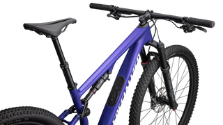 Specialized Epic 8 Comp - SRAM GX Eagle, RockShox Select - Satin Metallic/Sapphire White