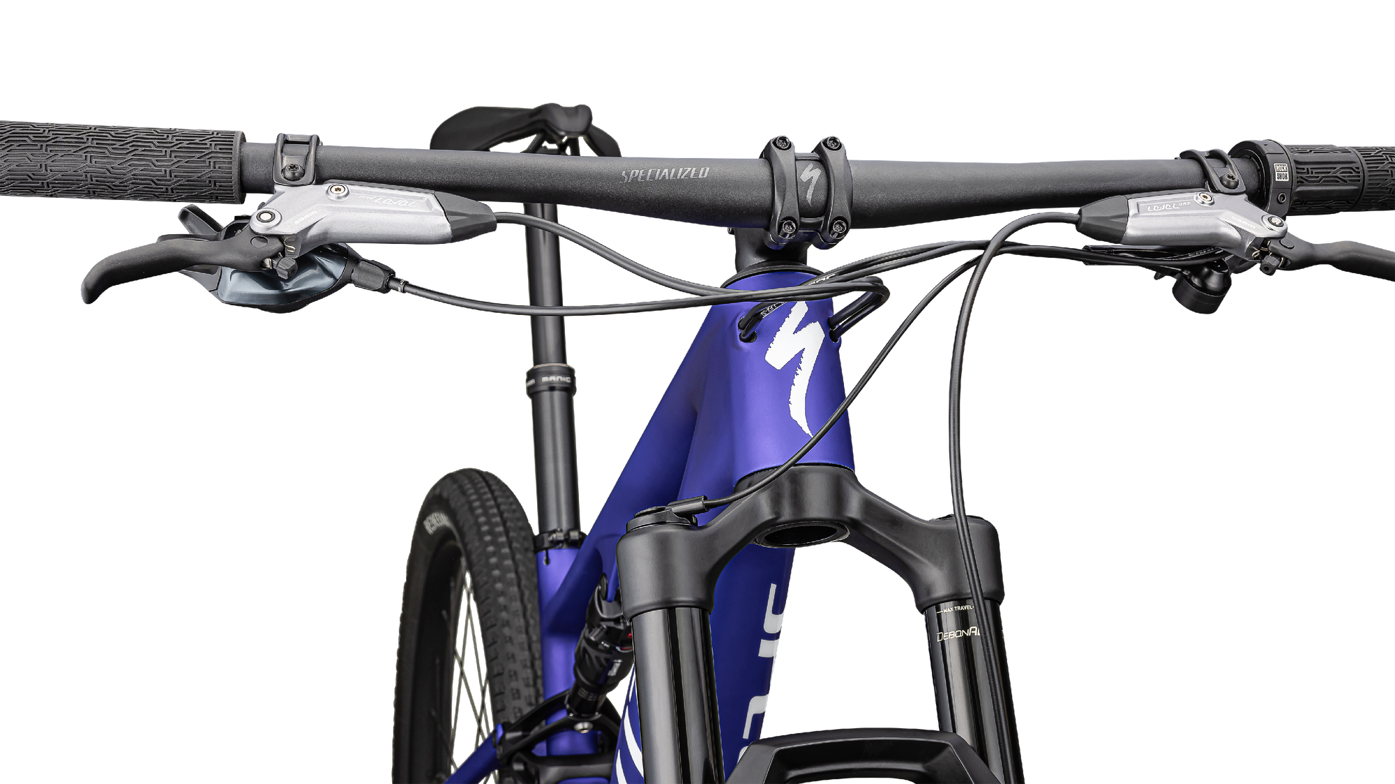 Specialized Epic 8 Comp - SRAM GX Eagle, RockShox Select - Satin Metallic/Sapphire White