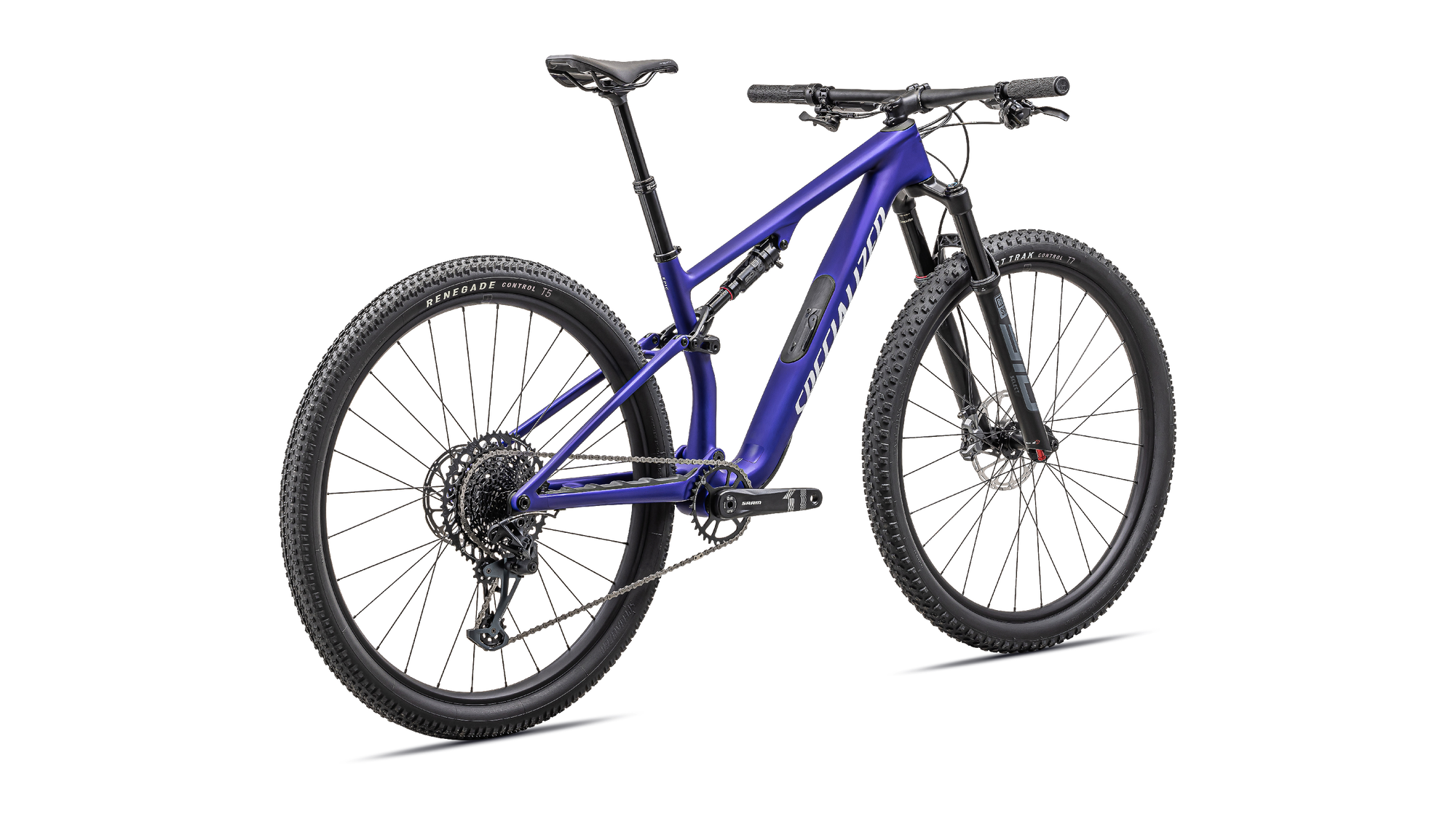 Specialized Epic 8 Comp - SRAM GX Eagle, RockShox Select - Satin Metallic/Sapphire White