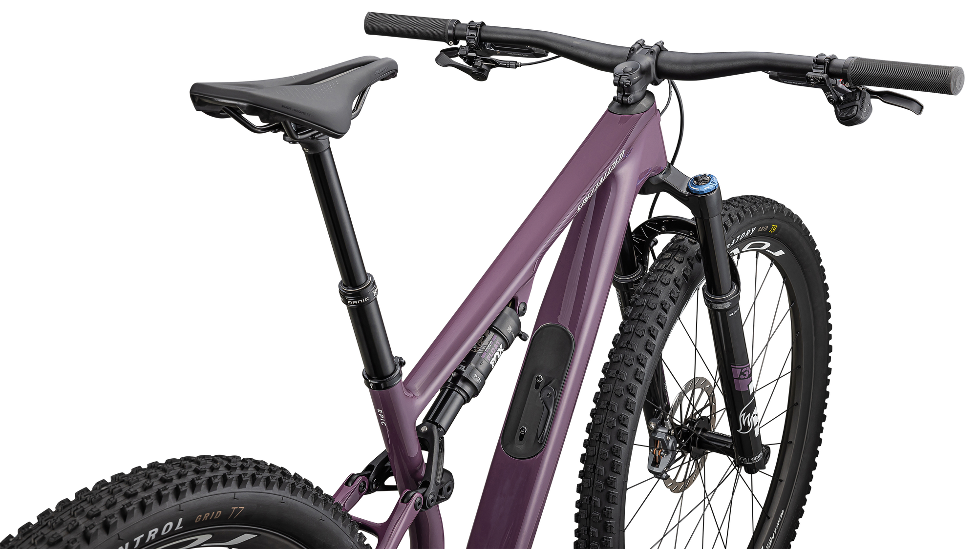 Specialized Epic 8 EVO Expert - SRAM GX AXS, FOX Performance Elite - Gloss Cast Lilac / Dune White