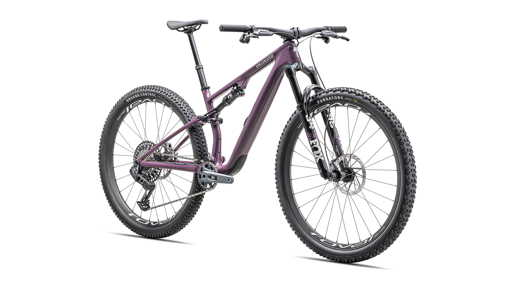 Specialized Epic 8 EVO Expert - SRAM GX AXS, FOX Performance Elite - Gloss Cast Lilac / Dune White