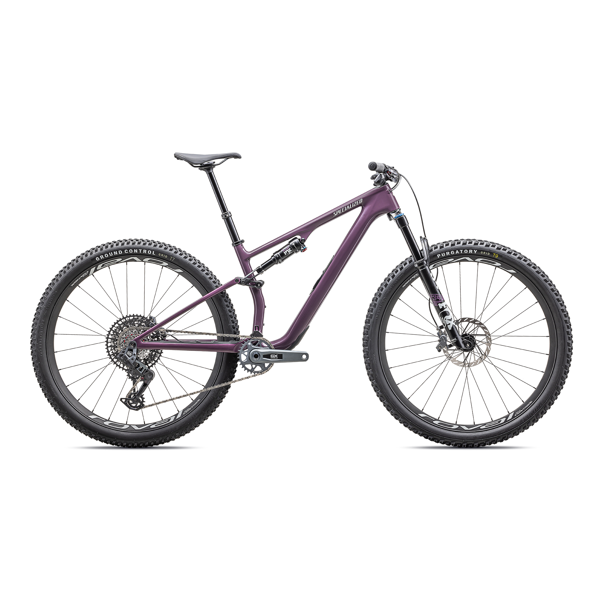 Specialized Epic 8 EVO Expert - SRAM GX AXS, FOX Performance Elite - Gloss Cast Lilac / Dune White