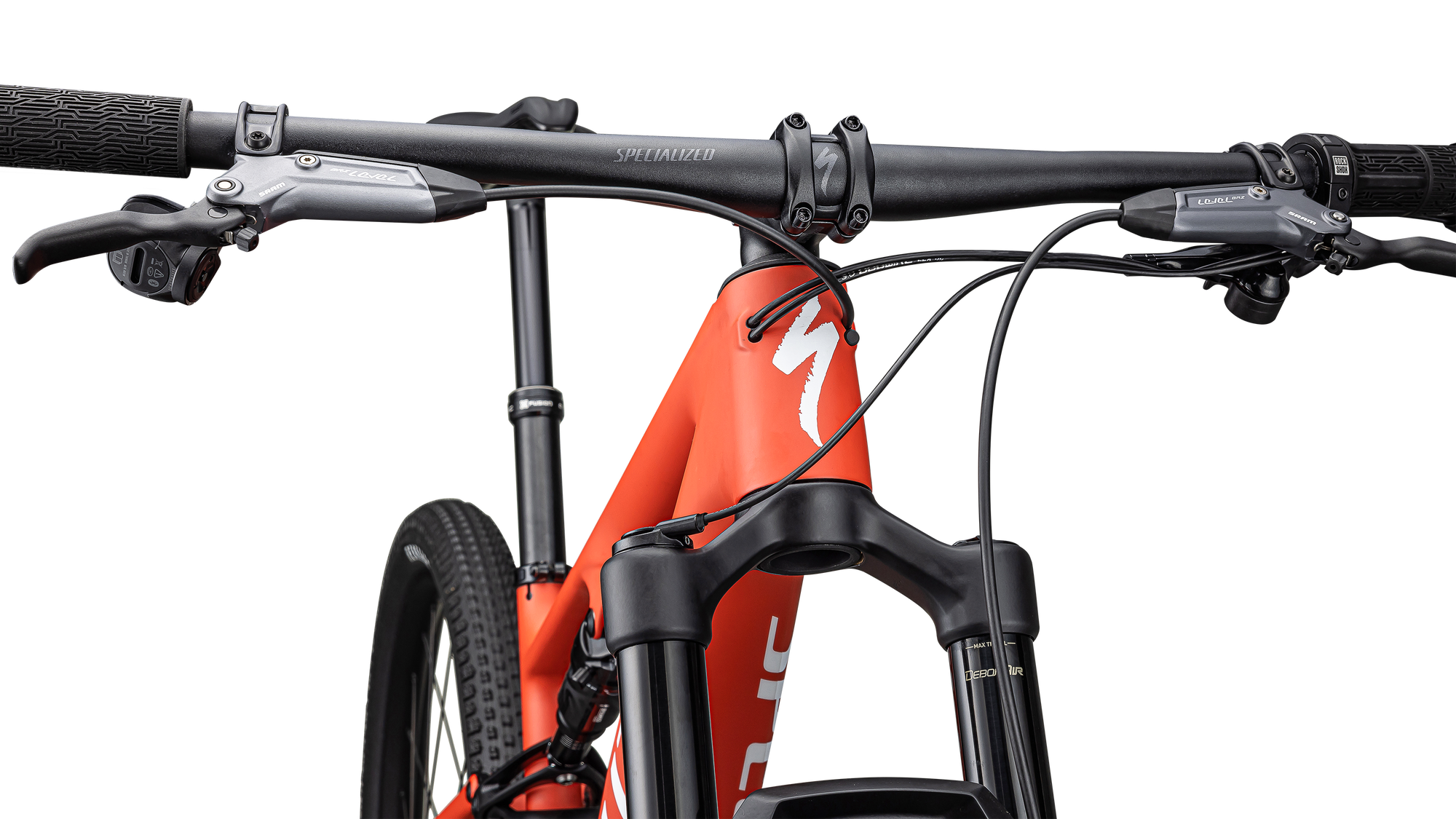 Specialized Epic 8 Comp - SRAM S-1000 AXS, RockShox Select - Satin Deep Orange White