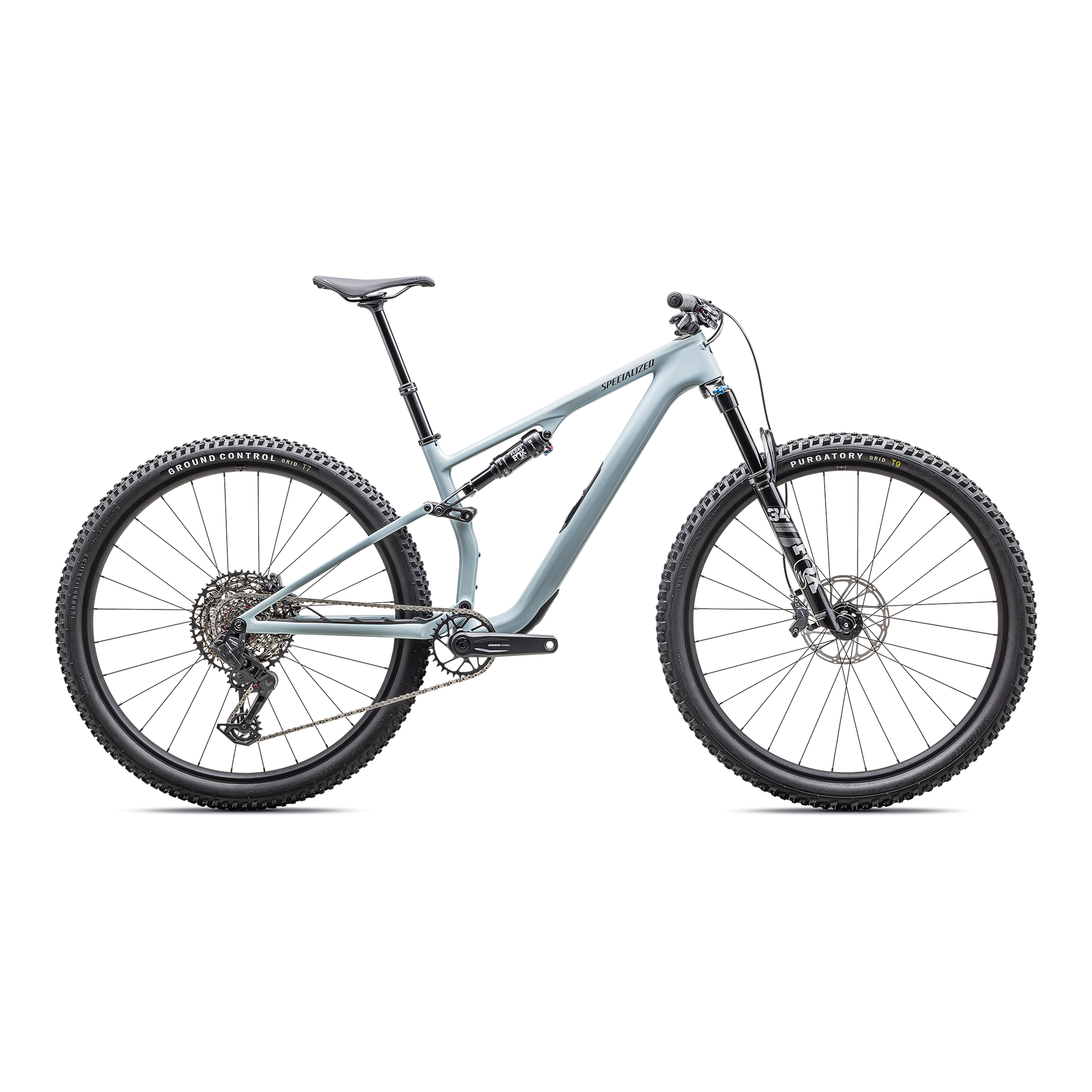 Specialized Epic 8 EVO Comp - SRAM S-1000 AXS, FOX Performance - Gloss Sea Foam / Cast Blue Metallic