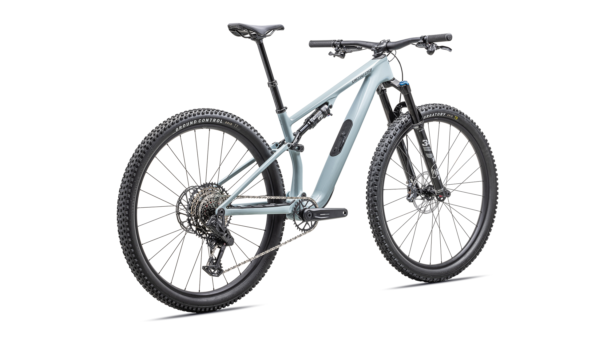 Specialized Epic 8 EVO Comp - SRAM S-1000 AXS, FOX Performance - Gloss Sea Foam / Cast Blue Metallic