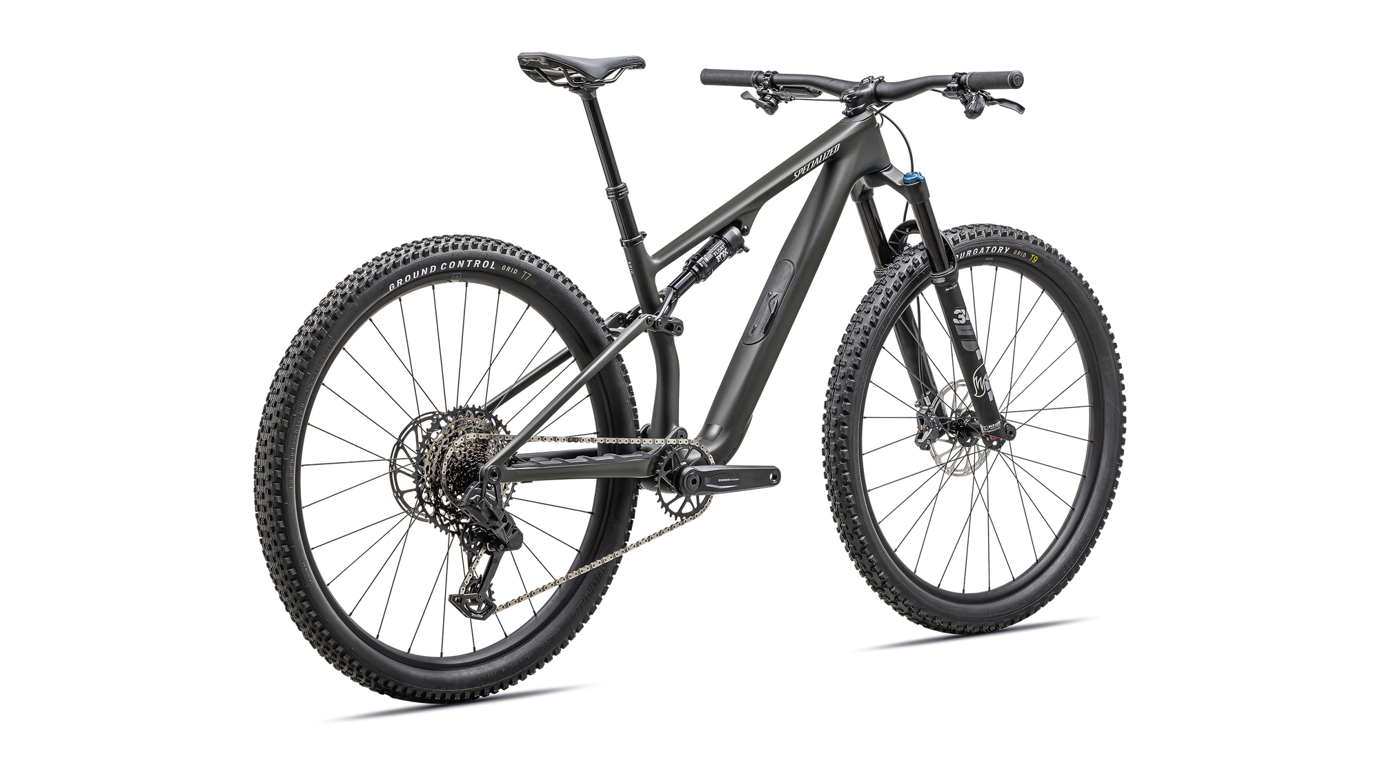 Specialized Epic 8 EVO Comp - SRAM S-1000 AXS, FOX Performance - Satin Dark Moss Green / Dune White