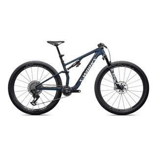 Specialized S-Works Epic 8 - SRAM XX SL AXS, RockShox Ultimate Flight Attendant - Gloss Cyan Blue Pearl / Metallic White Silver