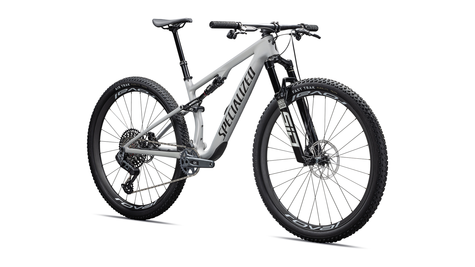 Specialized Epic 8 Expert - SRAM GX AXS, RockShox Select+ - Gloss Dolomite Metallic / Obsidian
