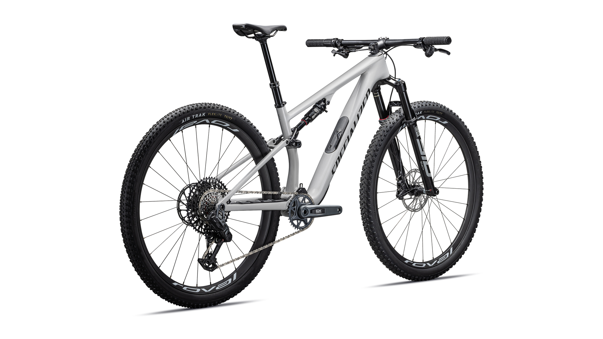 Specialized Epic 8 Expert - SRAM GX AXS, RockShox Select+ - Gloss Dolomite Metallic / Obsidian