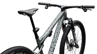 Specialized S-Works Epic 9 - Gloss Metallic Obsidian Multi Color Dry Impasto/ Metallic White Silver