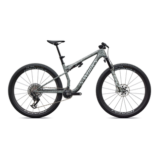 Specialized S-Works Epic 9 - Gloss Metallic Obsidian Multi Color Dry Impasto/ Metallic White Silver