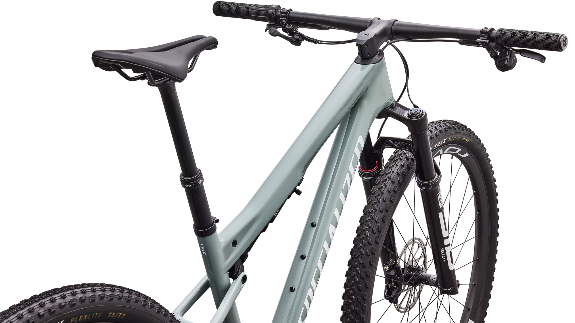 Specialized Epic 9 Expert - Gloss Agave Grey / Metallic White Silver