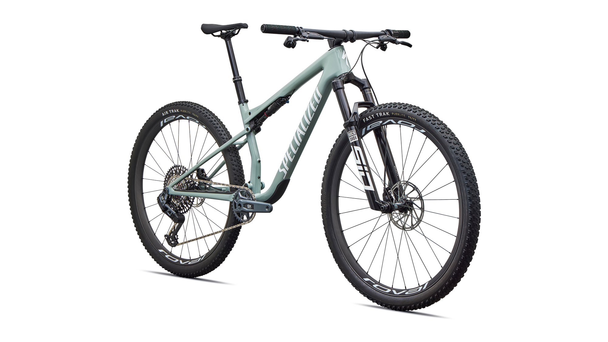 Specialized Epic 9 Expert - Gloss Agave Grey / Metallic White Silver