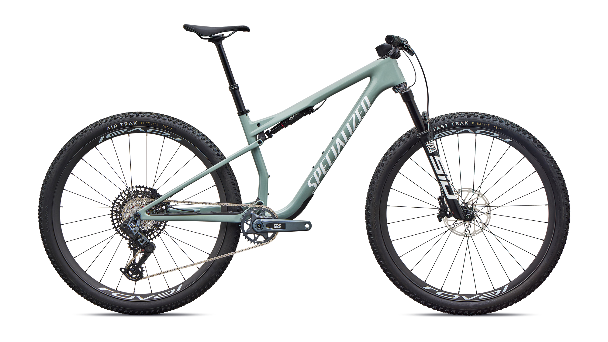 Specialized Epic 9 Expert - Gloss Agave Grey / Metallic White Silver