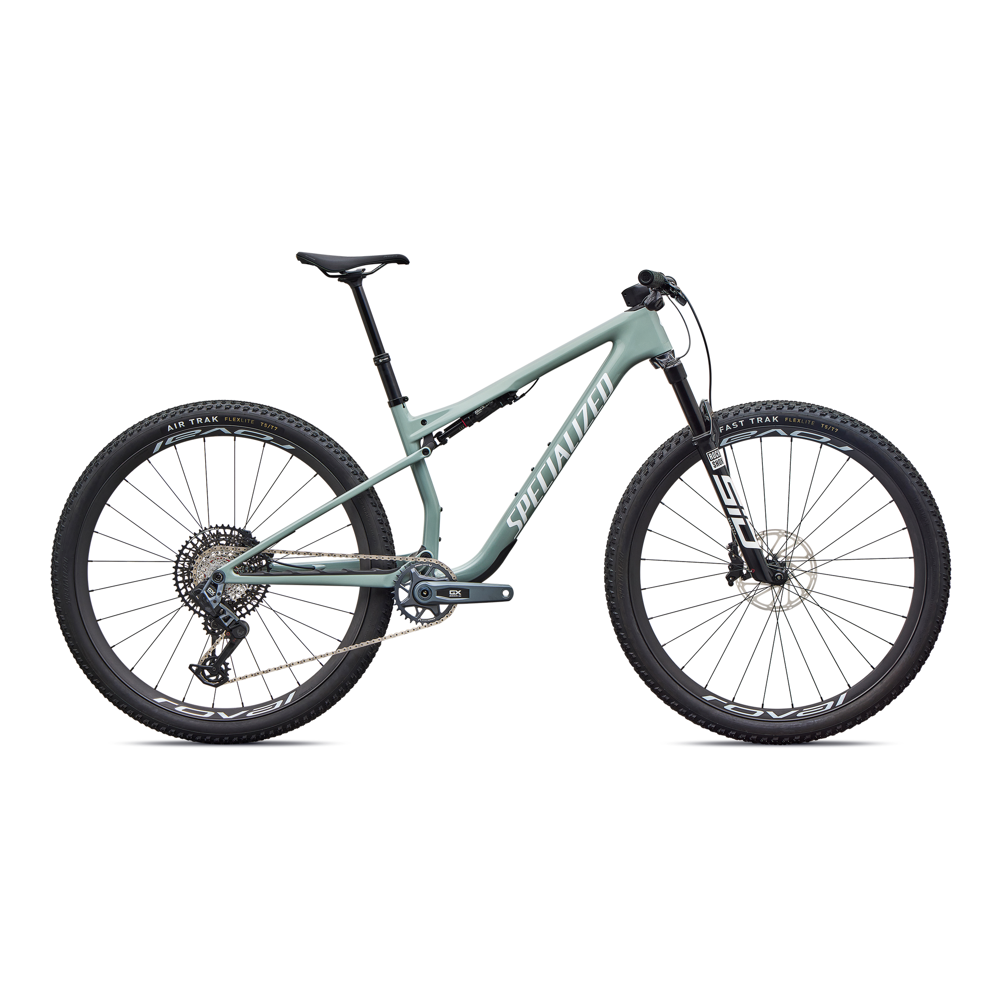 Specialized Epic 9 Expert - Gloss Agave Grey / Metallic White Silver