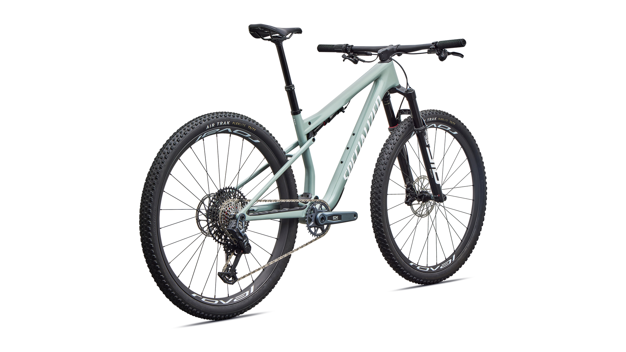 Specialized Epic 9 Expert - Gloss Agave Grey / Metallic White Silver