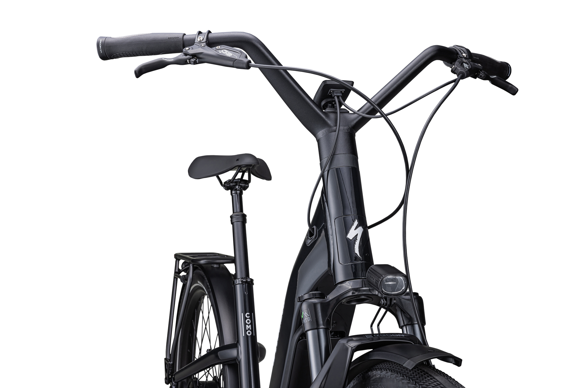 Specialized Turbo Como 5.0 IGH - Cast Black / Silver Reflective