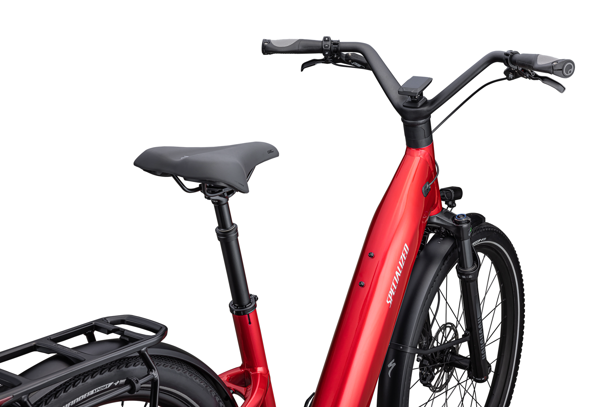 Specialized Turbo Como 5.0 IGH - Red Tint / Silver Reflective