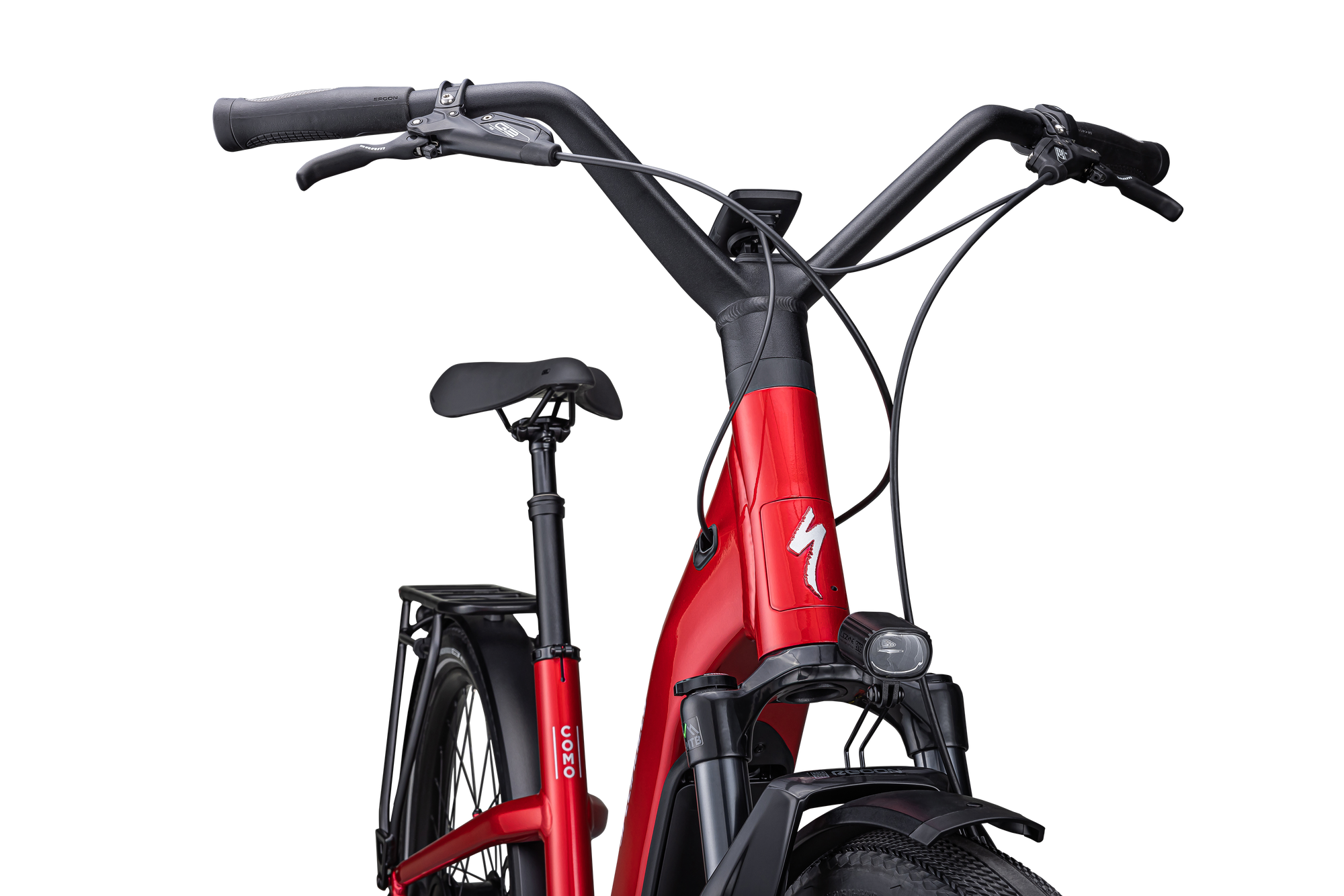Specialized Turbo Como 5.0 IGH - Red Tint / Silver Reflective