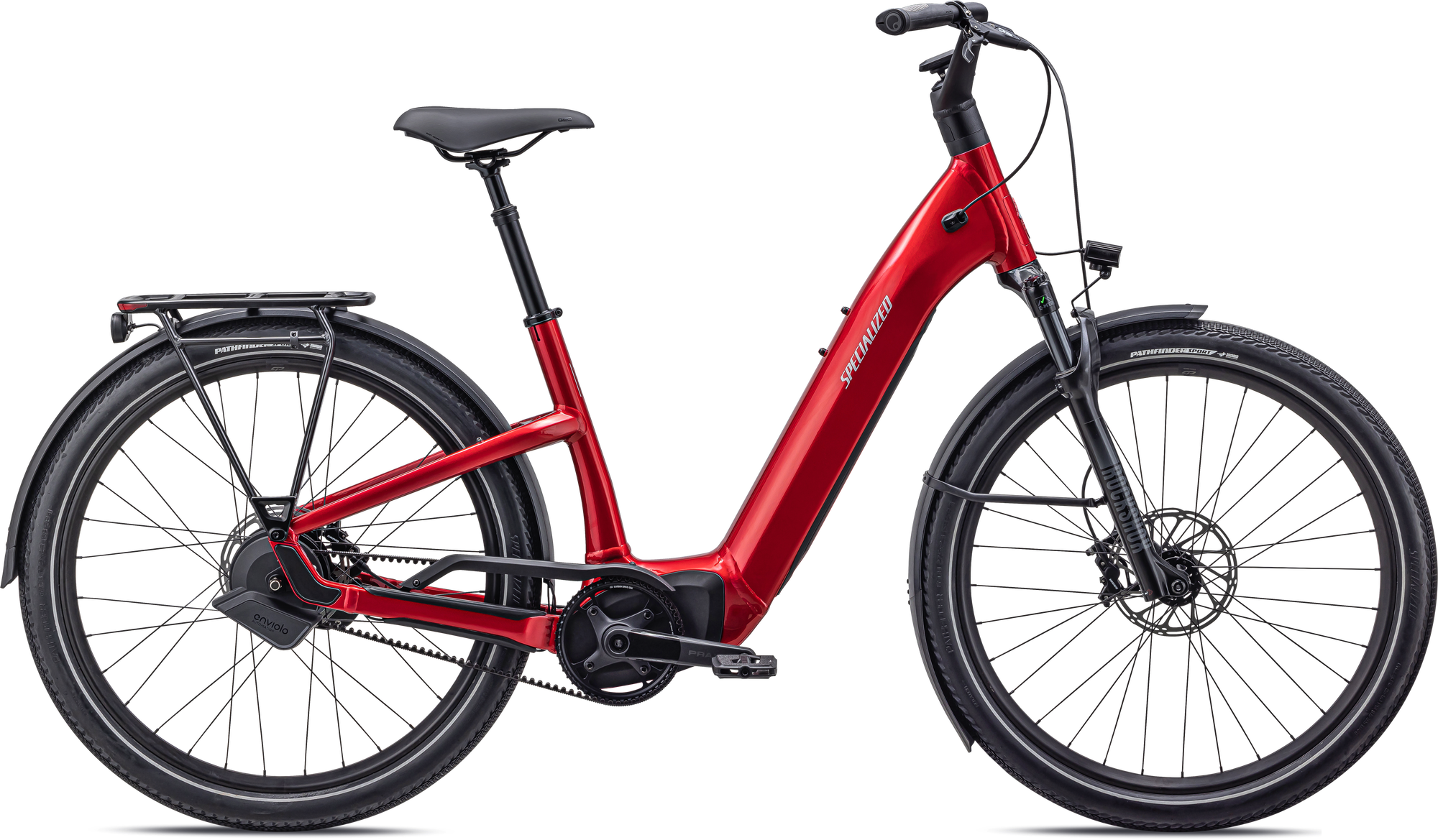Specialized Turbo Como 5.0 IGH - Red Tint / Silver Reflective
