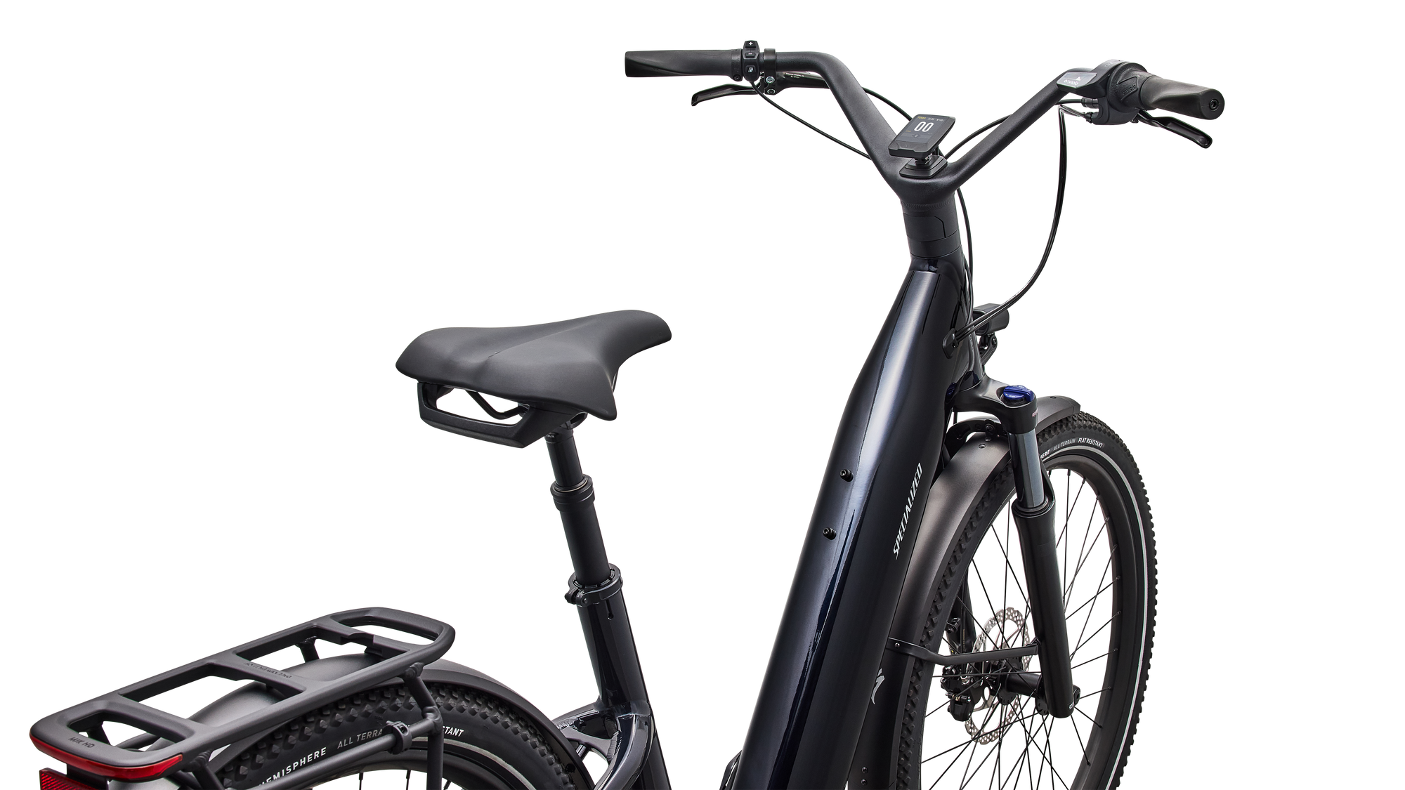 Specialized Turbo Como 4.0 IGH - Gloss Metallic Dark Navy / Satin Silver Reflective
