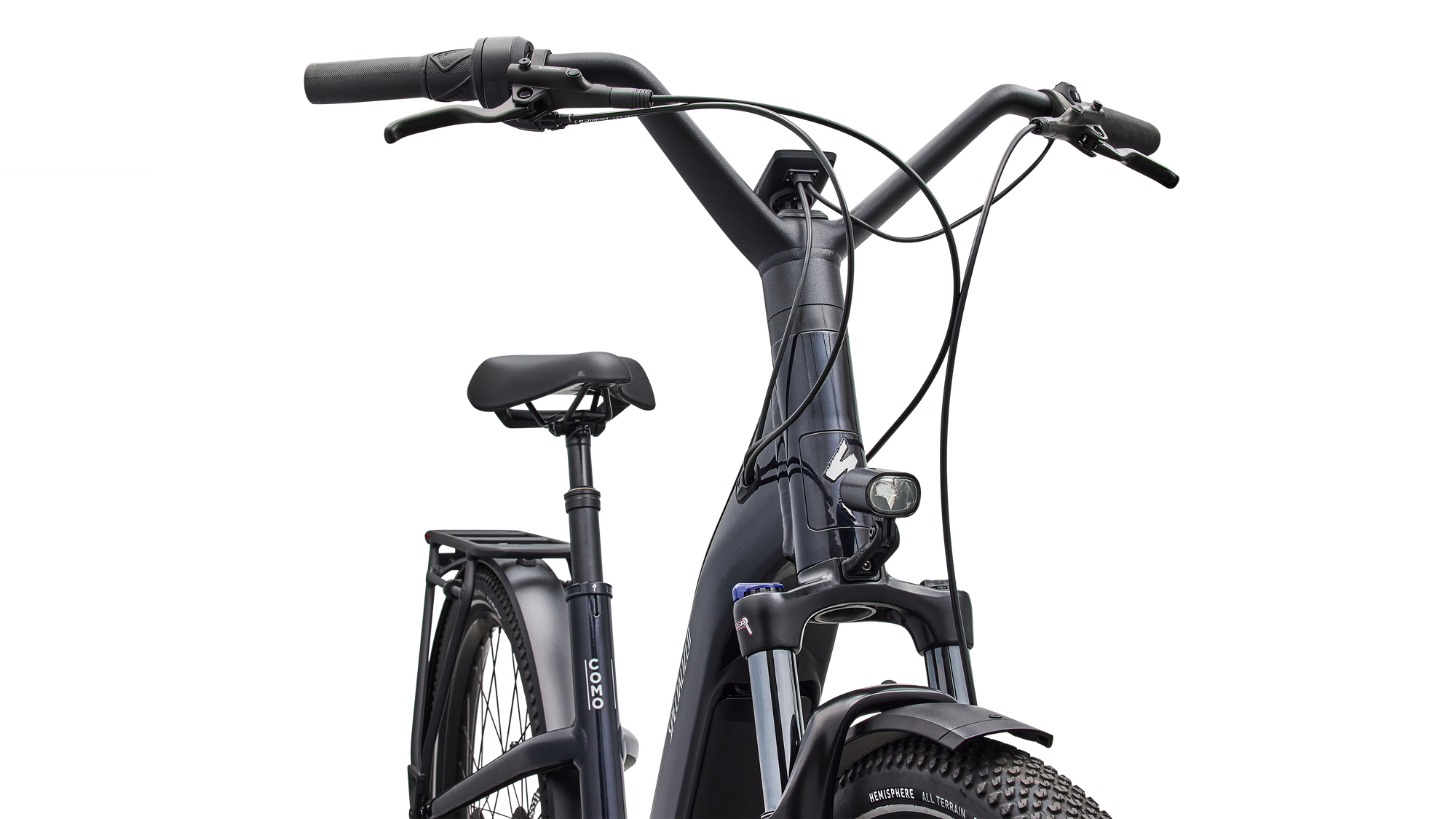 Specialized Turbo Como 4.0 IGH - Gloss Metallic Dark Navy / Satin Silver Reflective