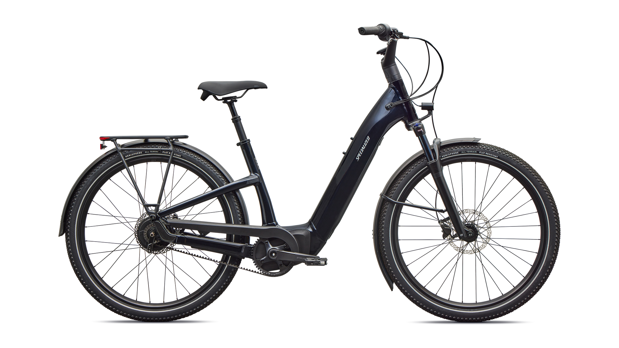 Specialized Turbo Como 4.0 IGH - Gloss Metallic Dark Navy / Satin Silver Reflective
