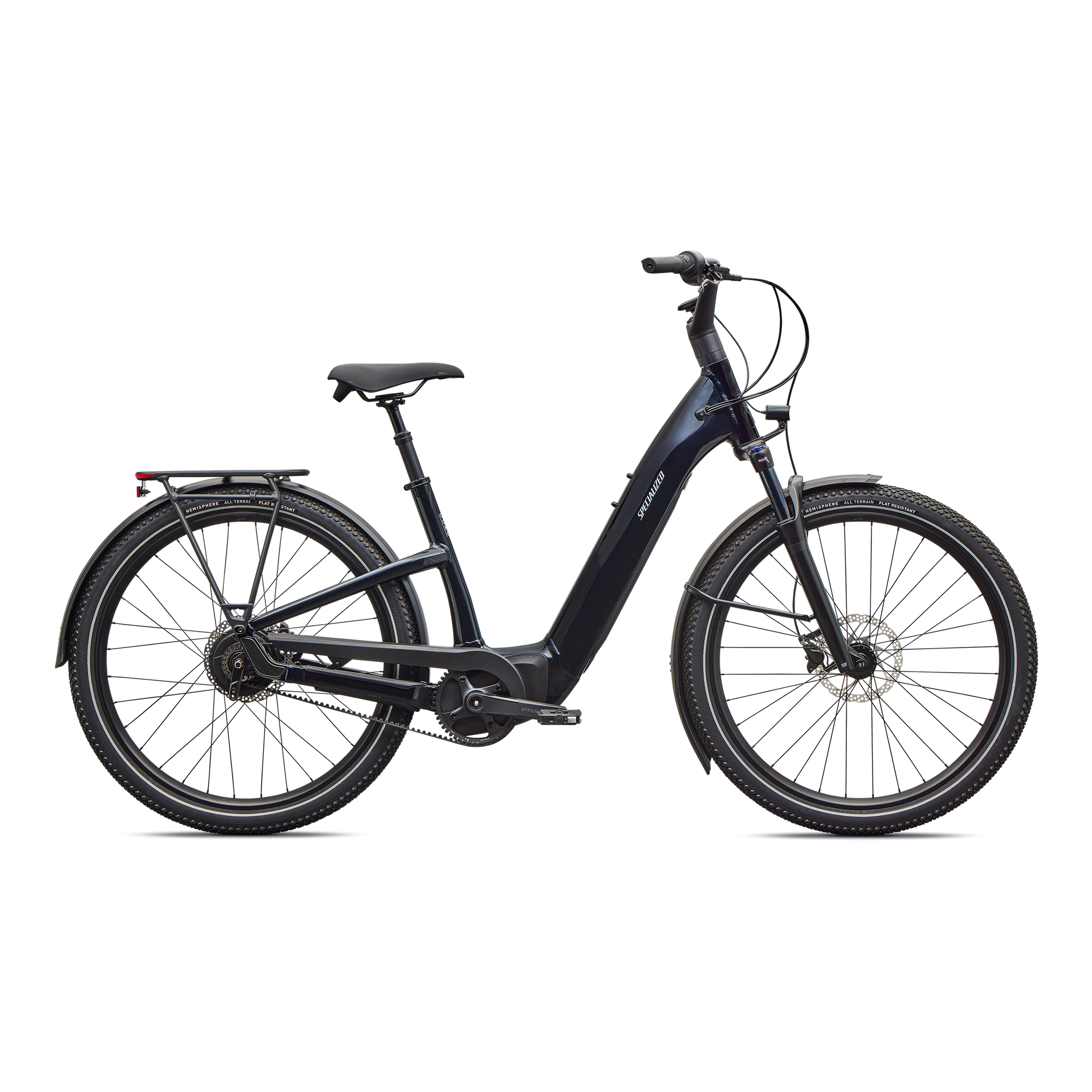 Specialized Turbo Como 4.0 IGH - Gloss Metallic Dark Navy / Satin Silver Reflective