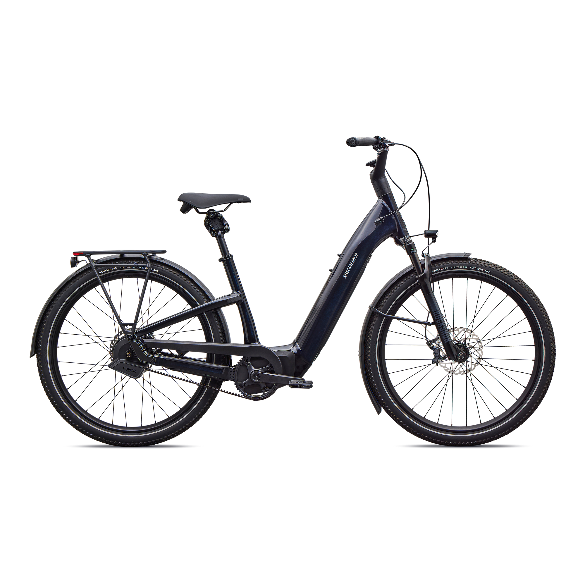 Specialized Turbo Como 5.0 IGH - Gloss Metallic Dark Navy / Satin Silver Reflective
