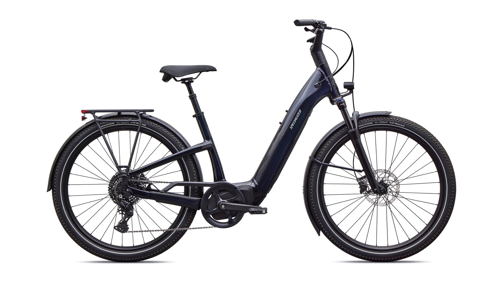 Specialized Turbo Como 4.0 - Gloss Metallic Dark Navy / Satin Silver Reflective