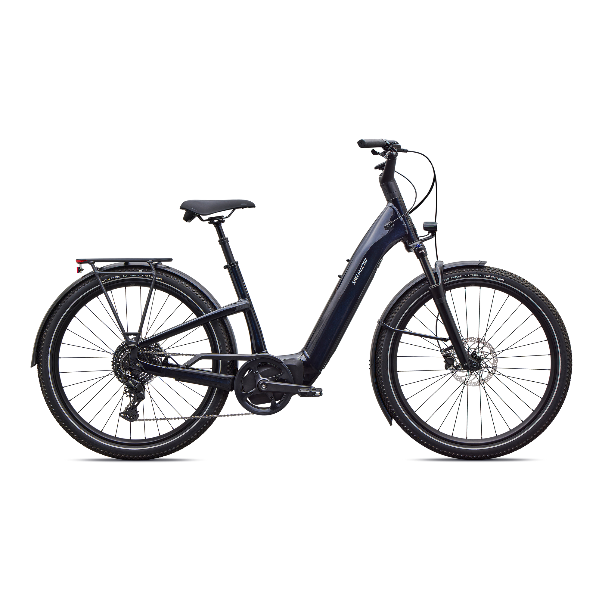 Specialized Turbo Como 4.0 - Gloss Metallic Dark Navy / Satin Silver Reflective